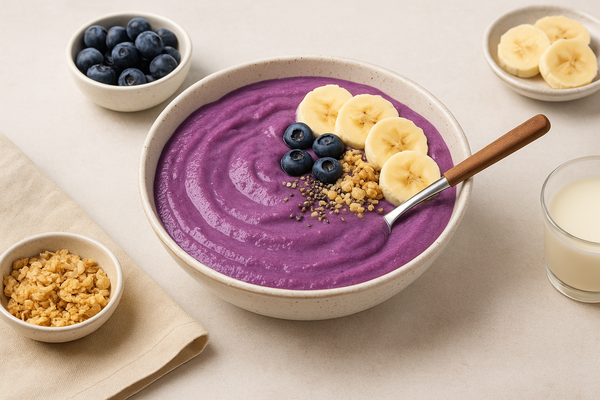 Porridge à l’ube : la recette healthy et colorée pour bien commencer la journée